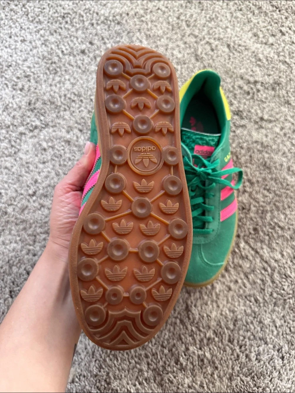 adidas bright green